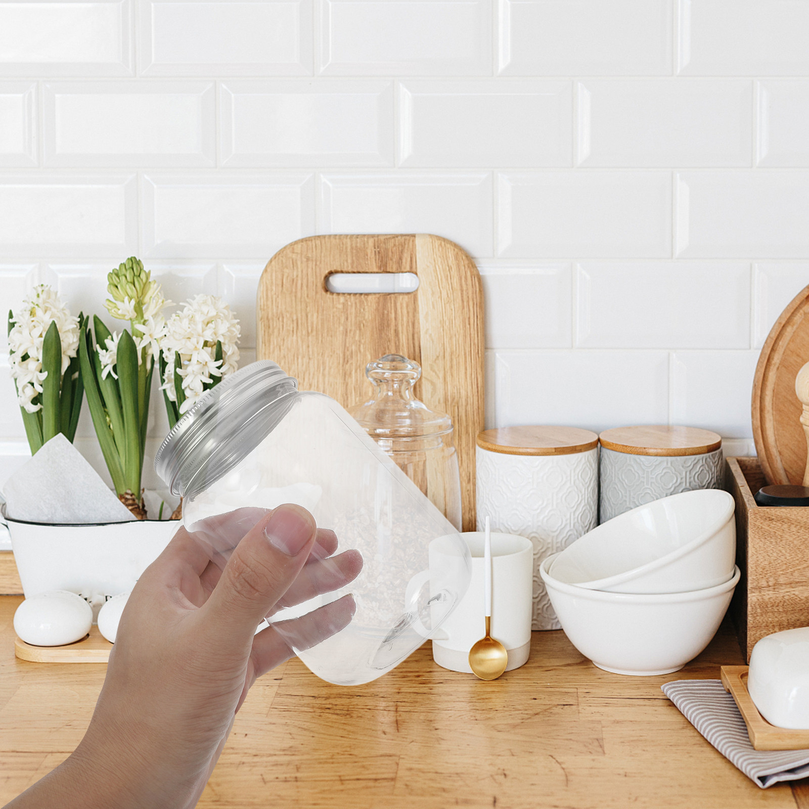 Food Storage Jars & Containers - Airtight Food Storage Jars with Lids