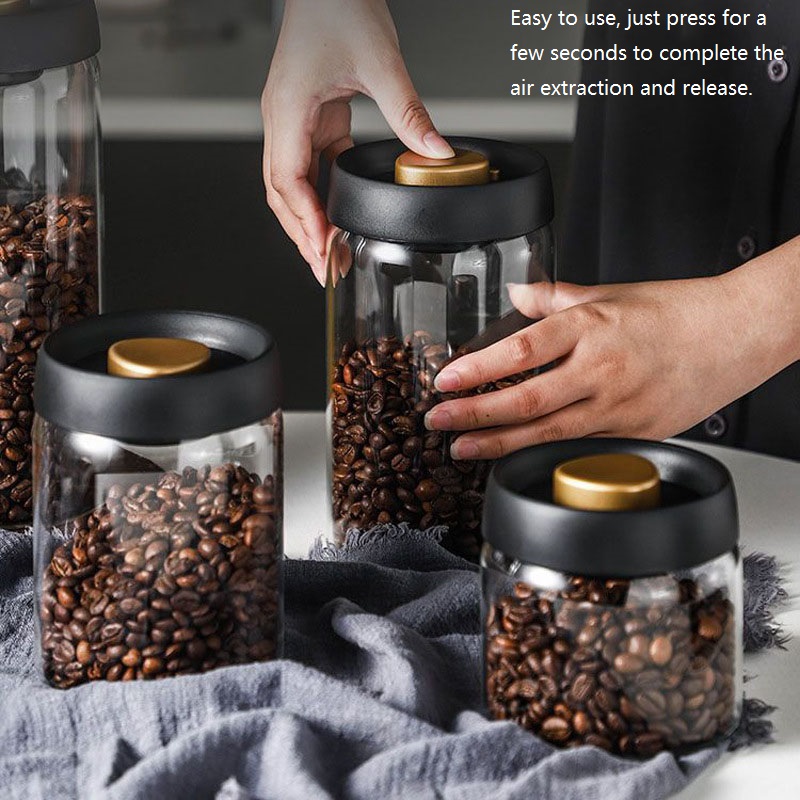 Food Storage News - New Bean Coffee Storage Container Vacuum