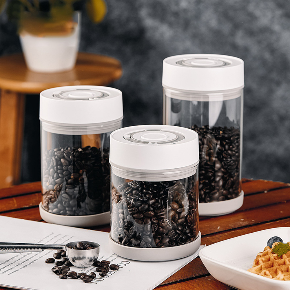 Food Storage Heat - Kitchen Moisture-proof Glass Coffee Bean Jar