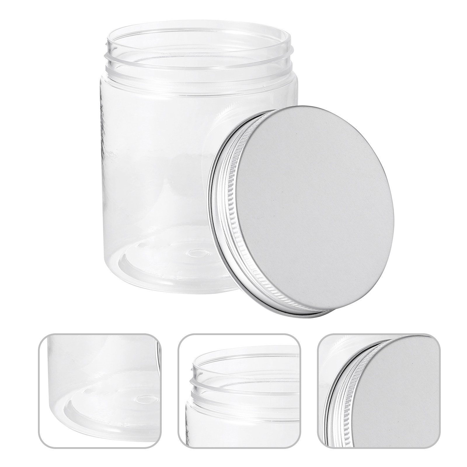 Food Storage Jars & Containers - 12Pcs Plastic Storage Jars Sealed Containers