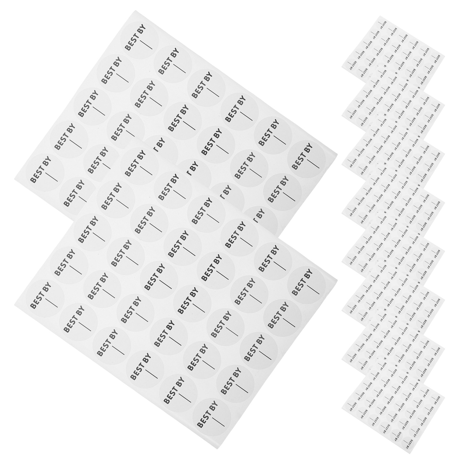 Food Storage Expiration Dates - 10Sheets Freezer Labels for Food Containers