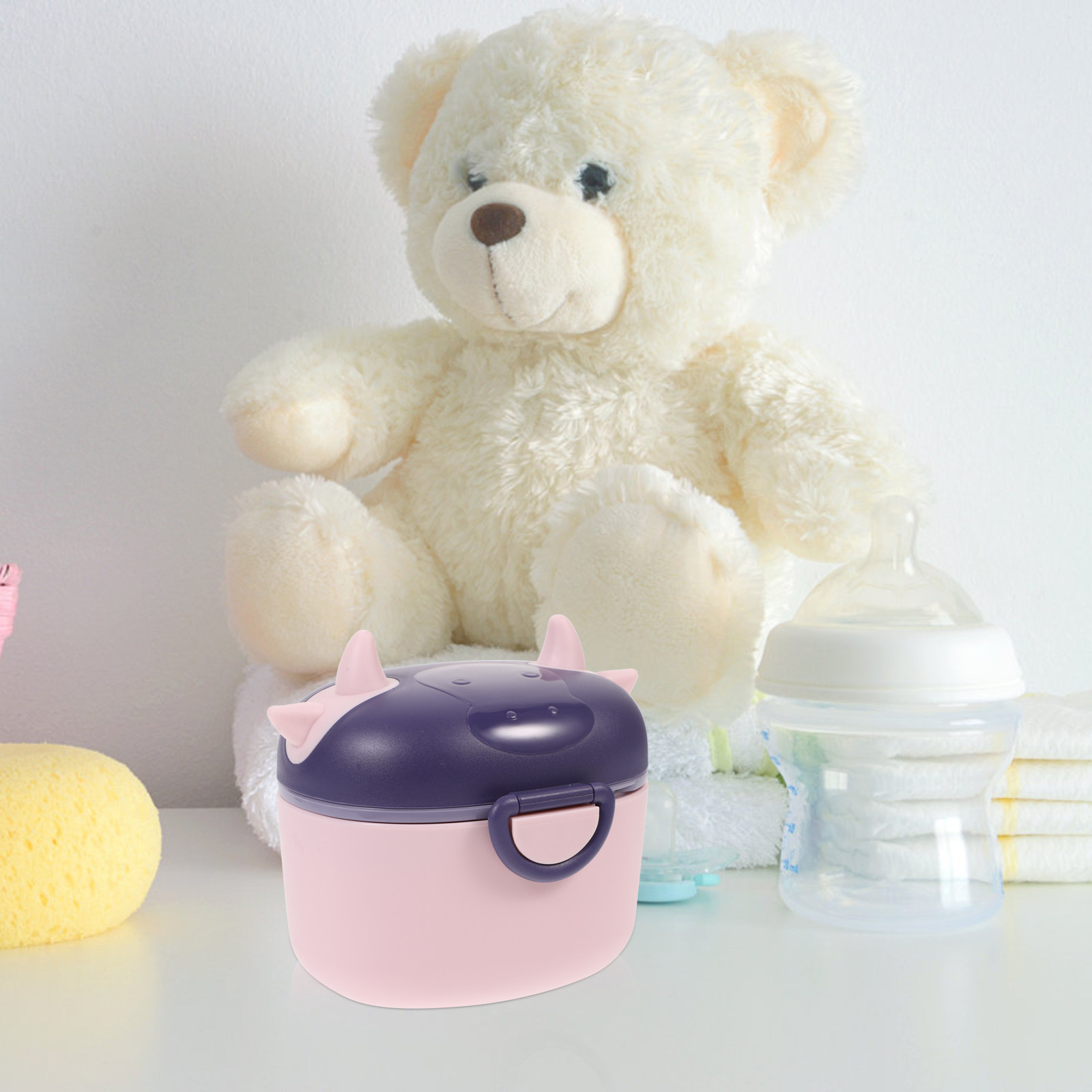 Food Storage For Baby - Milk Powder Storage Container Portable Double