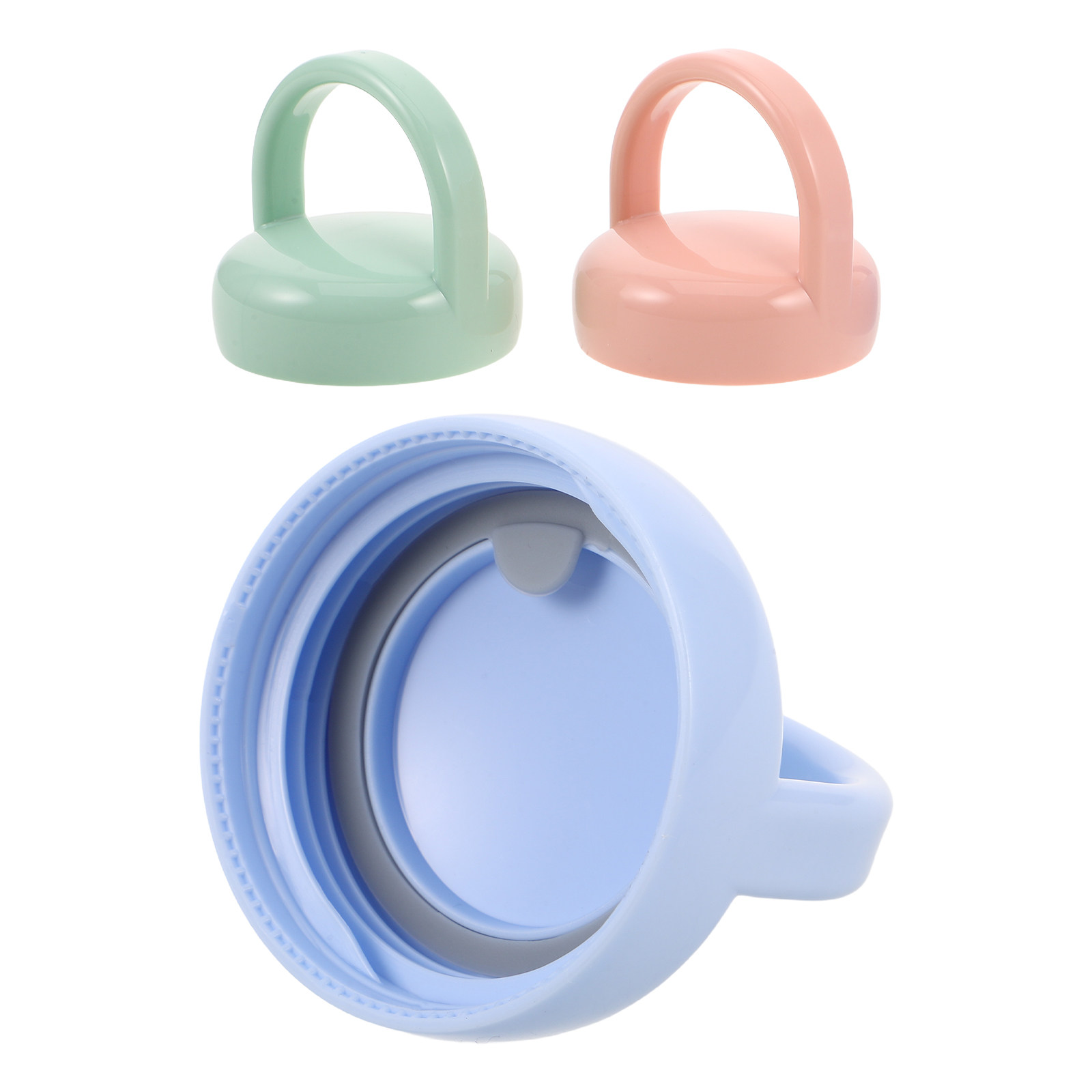 3Pcs Baby Bottle Caps Ergonomi - Food Storage For Baby ulasan dan harga