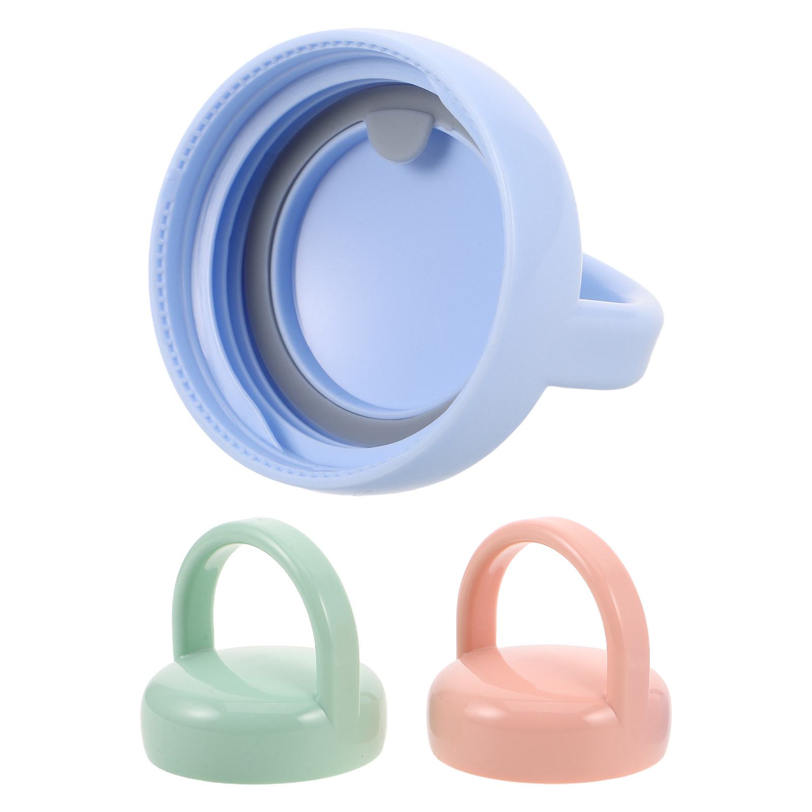 3Pcs Baby Bottle Caps Ergonomi - Food Storage For Baby ulasan dan harga