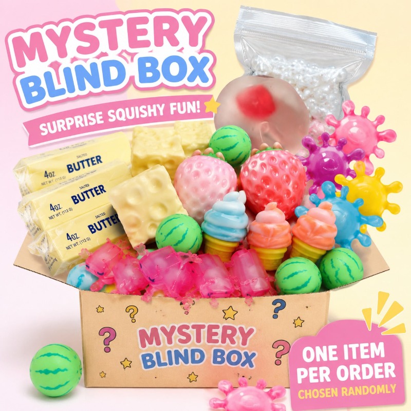 /100+ Mystery Fidget Toy Blind - Food Storage Heat ulasan dan harga