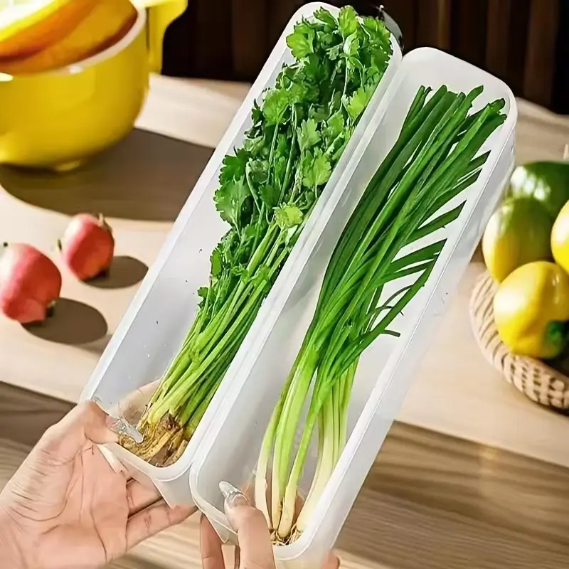 Large Rectangular Food Storage - Stackable Pantry Bin ulasan dan harga