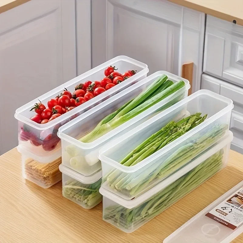 Large Rectangular Food Storage - Stackable Pantry Bin ulasan dan harga