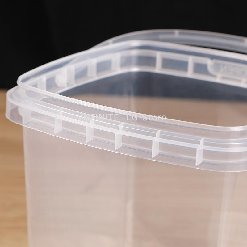10pcs Plastic 500/1000 ML Buck - Food Storage Containers Plastic Box ulasan dan harga