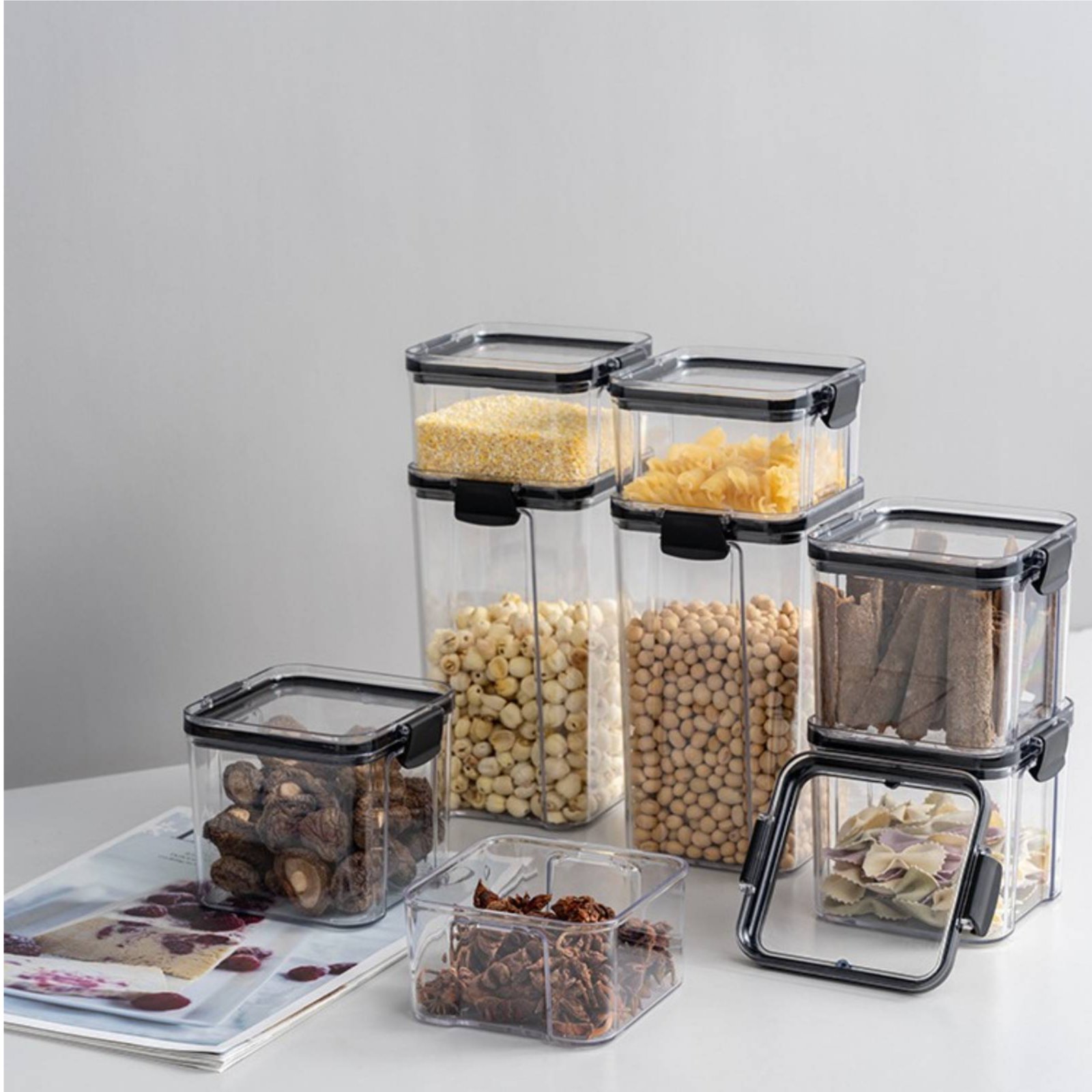 Airtight Food Storage Containe - Food Storage Jars & Containers ulasan dan harga