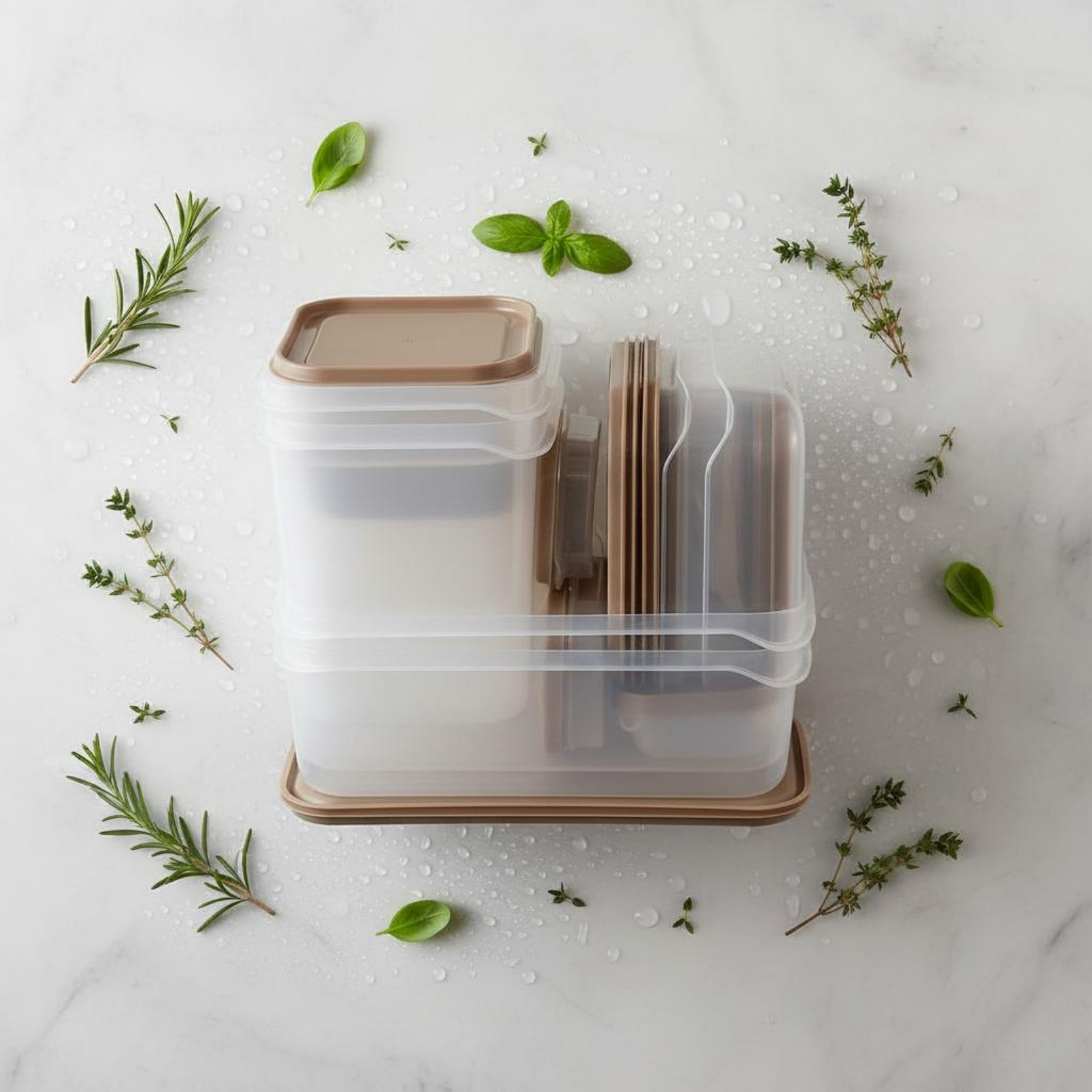 17 Pieces Fridge Storage Box S - Food Storage Containers Plastic Box ulasan dan harga