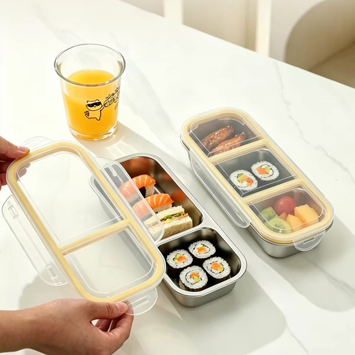 Stainless Steel Food Storage B - Food Storage Warehouse ulasan dan harga
