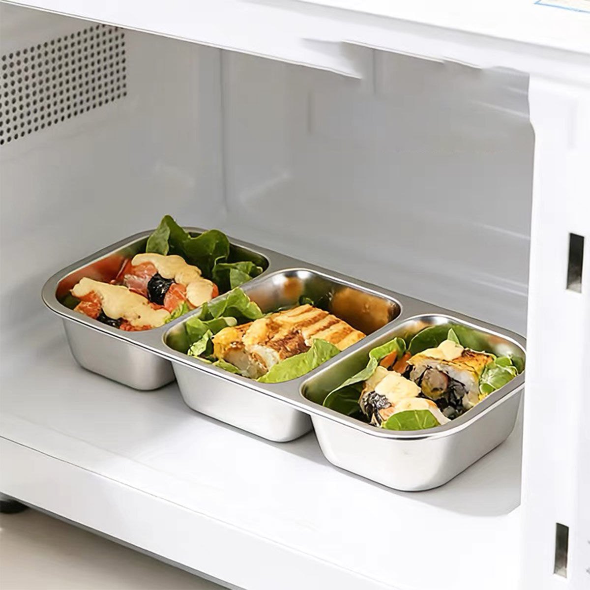 Stainless Steel Food Storage B - Food Storage Warehouse ulasan dan harga