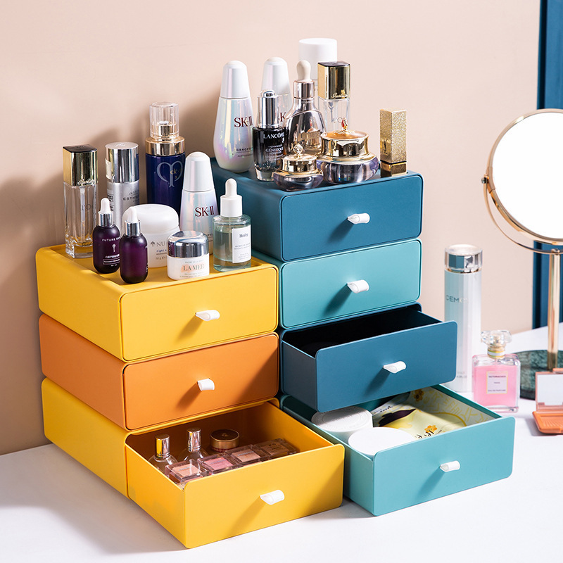 Plastic Storage Box Drawer Sty - Stackable Pantry Bin ulasan dan harga