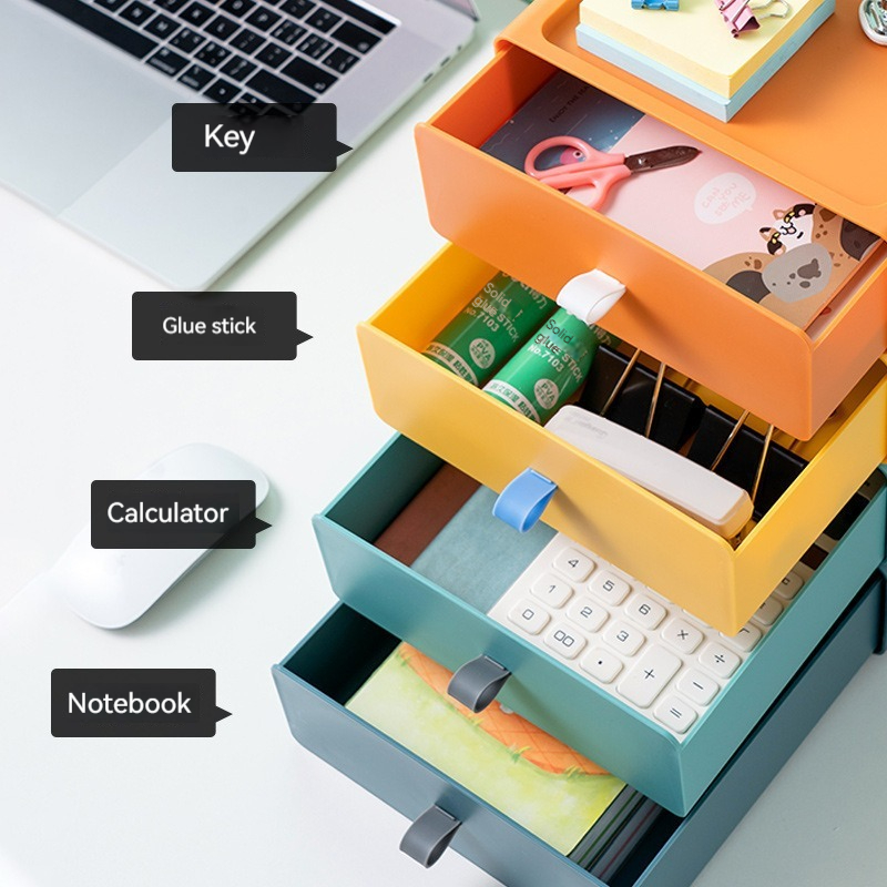 Plastic Storage Box Drawer Sty - Stackable Pantry Bin ulasan dan harga