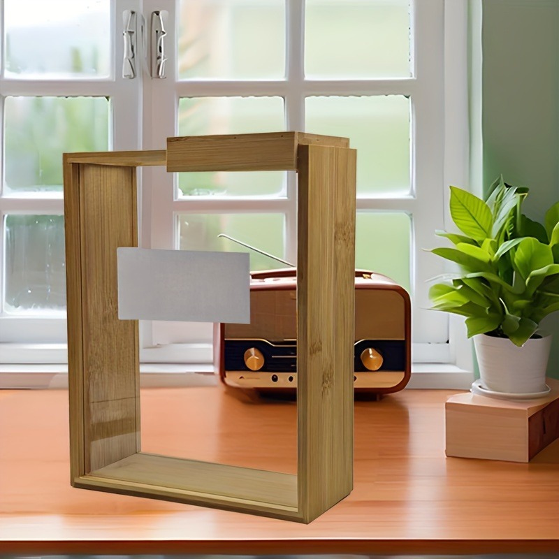 3pcs Bamboo Storage Containers - Stackable Pantry Bin ulasan dan harga