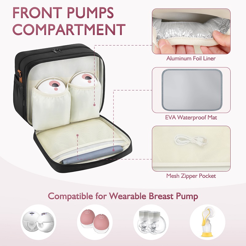 Detachable Breast Pump Bag wit - Food Storage For Baby ulasan dan harga