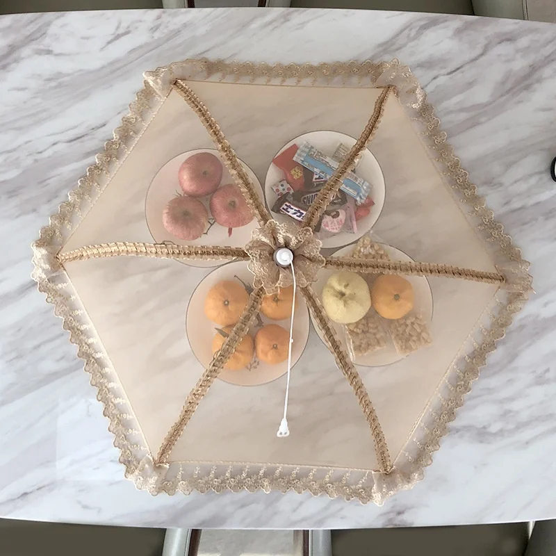 Foldable Kitchen Dining Table  - Food Storage Net ulasan dan harga