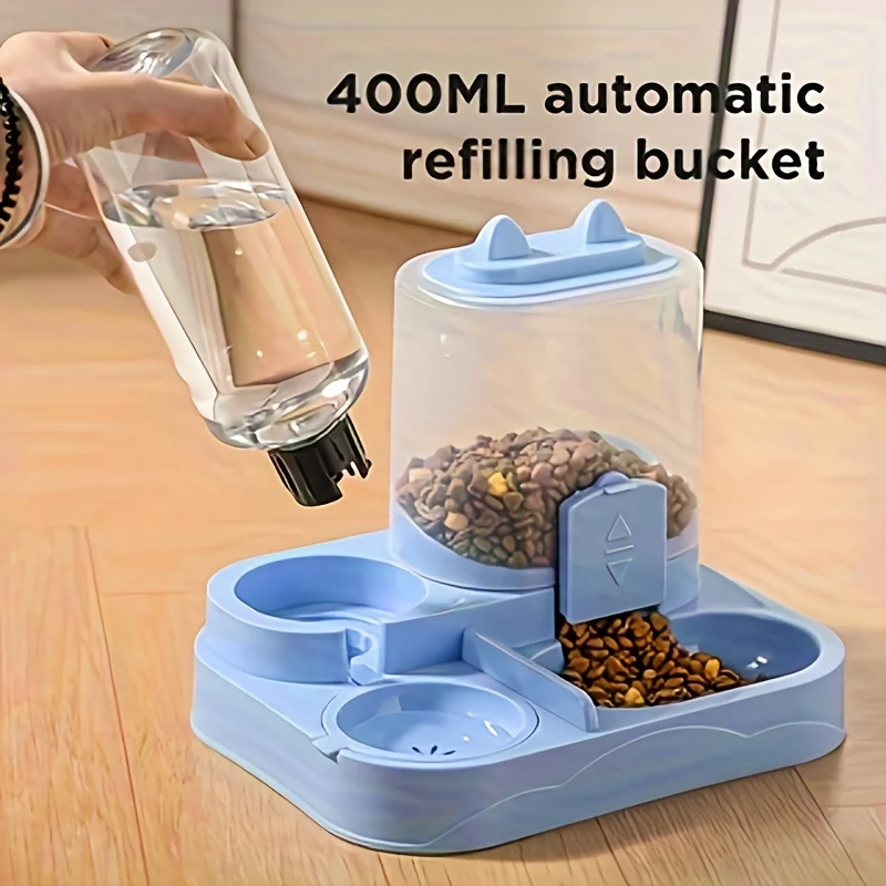 Ww-Durable Plastic 2-in-1 Auto - Food Storage Dispenser ulasan dan harga