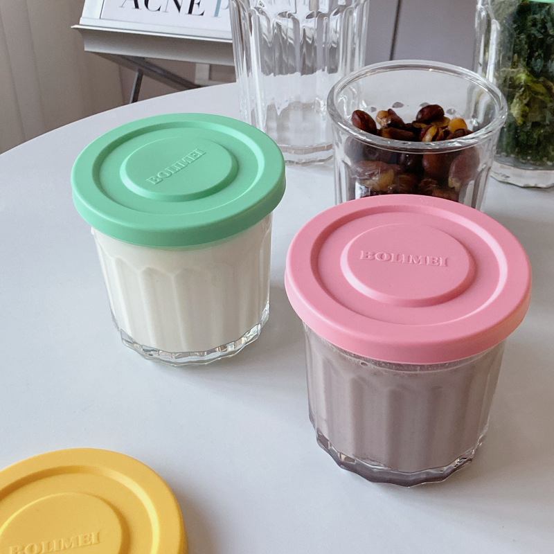 Color Cover Glass Sealed Tank  - Food Storage Glass Containers ulasan dan harga