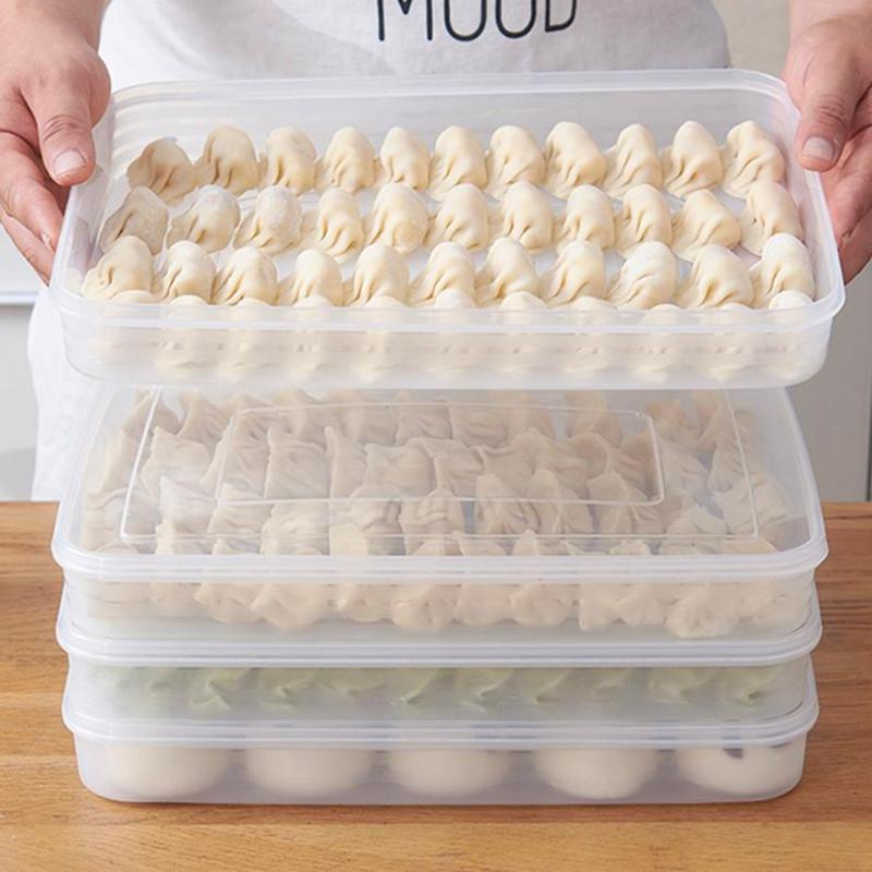 Transparent Kitchen Storage Bo - Food Storage Containers Plastic Box ulasan dan harga