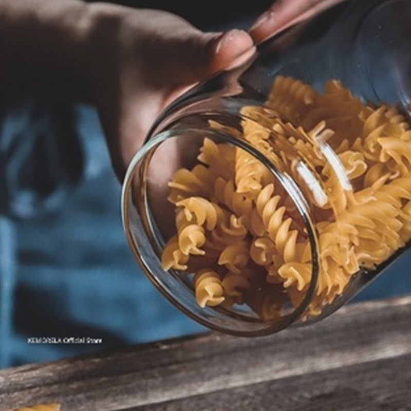 Wood Lid Glass Airtight Canist - Food Storage Glass Containers ulasan dan harga