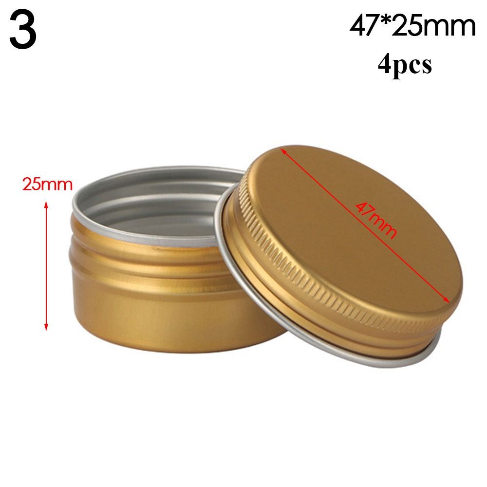 4pcs New Candle Jars for Cream - Food Storage News ulasan dan harga
