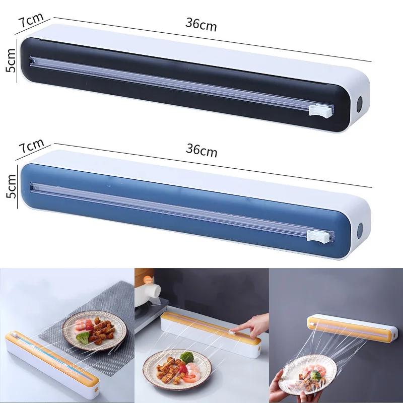 Food Film Dispenser Magnetic P - Food Storage Dispenser ulasan dan harga