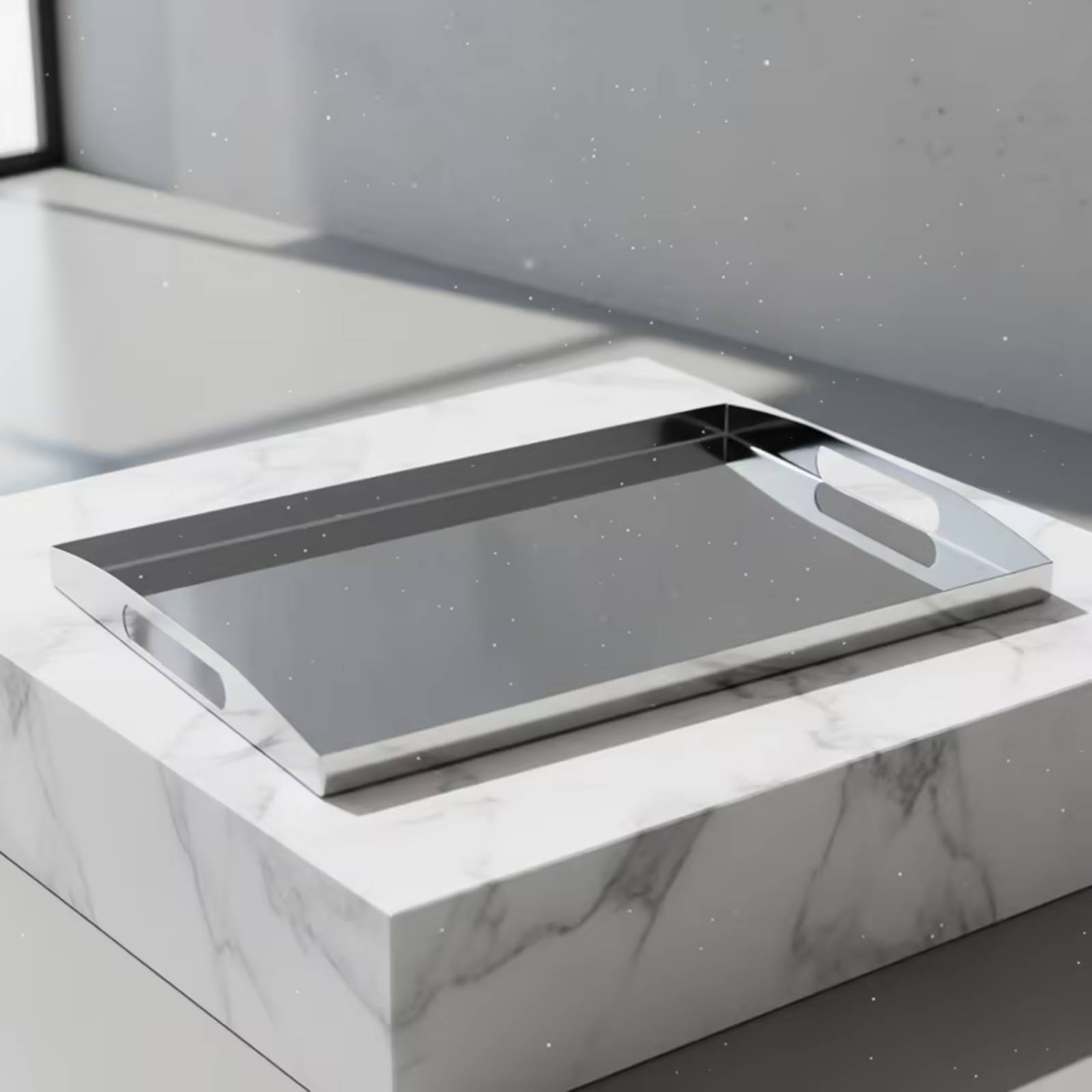 Stainless Steel Tray Silver Tr - Food Storage Stainless Steel ulasan dan harga