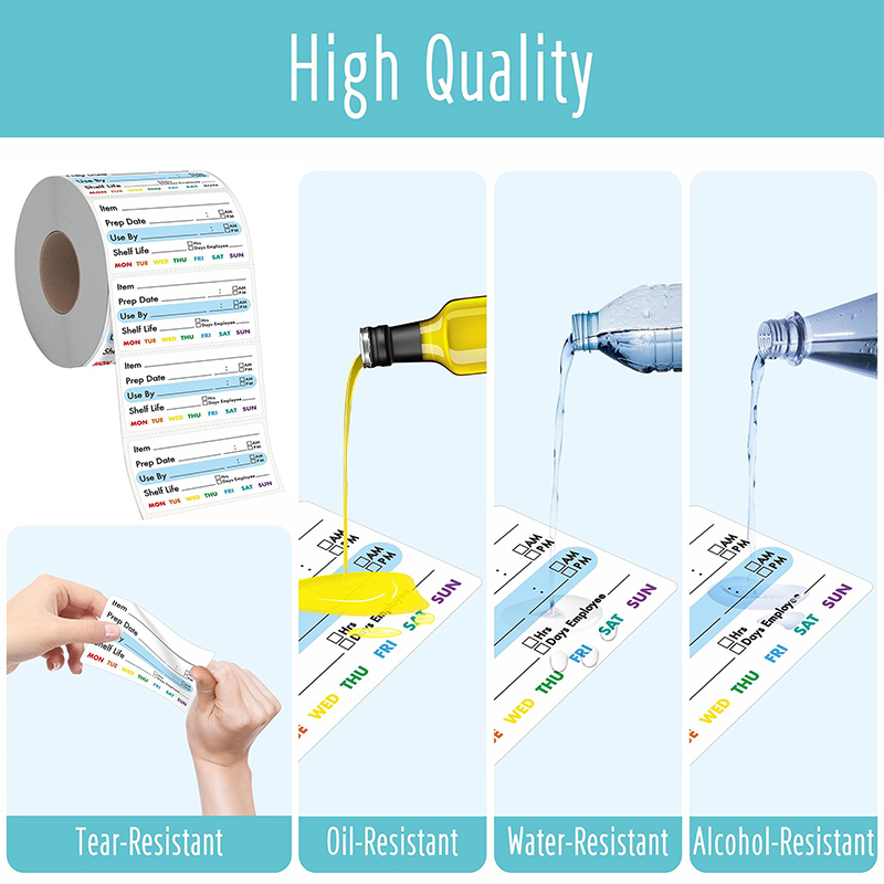 ^300Pcs/Roll Kitchen Date Food - Food Storage Expiration Dates ulasan dan harga