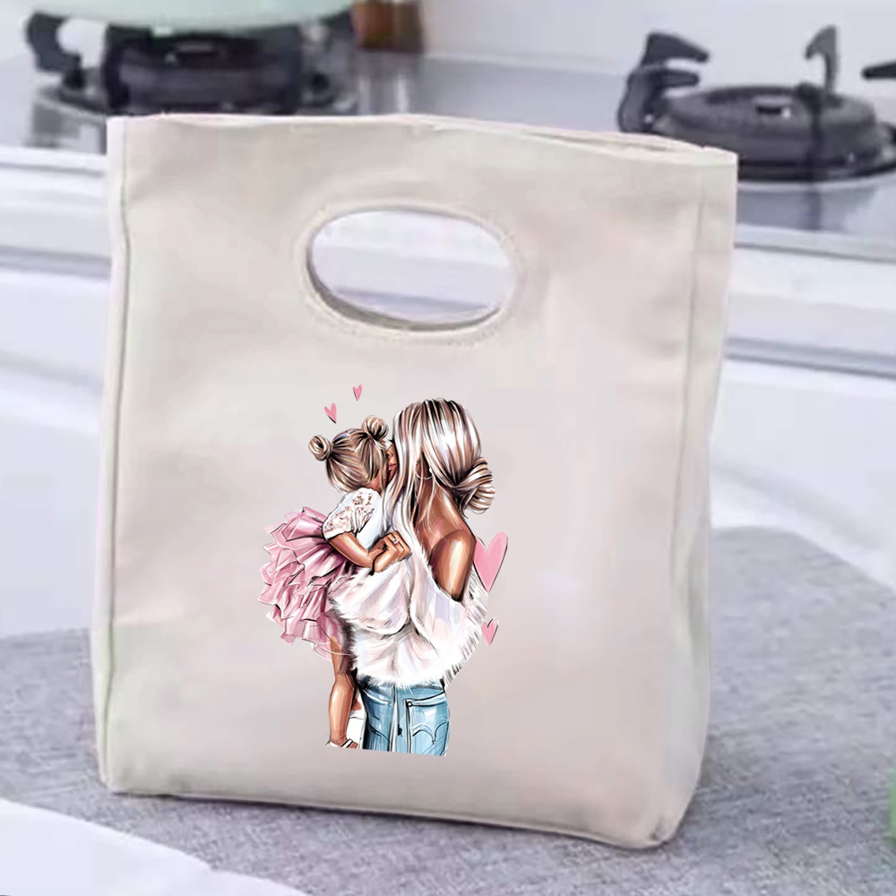 Women's Lunch Bag Tote Food St - Food Storage Moms ulasan dan harga
