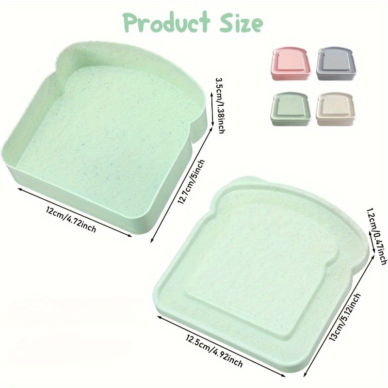 1pc Bento Boxes, Sandwich Cont - Food Storage Containers Plastic Box ulasan dan harga