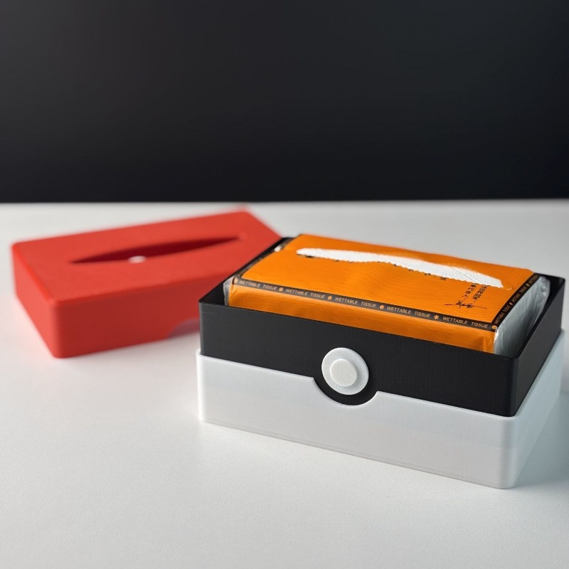 Cartoon Poke  Ball Tissue Box  - Food Storage In Room ulasan dan harga