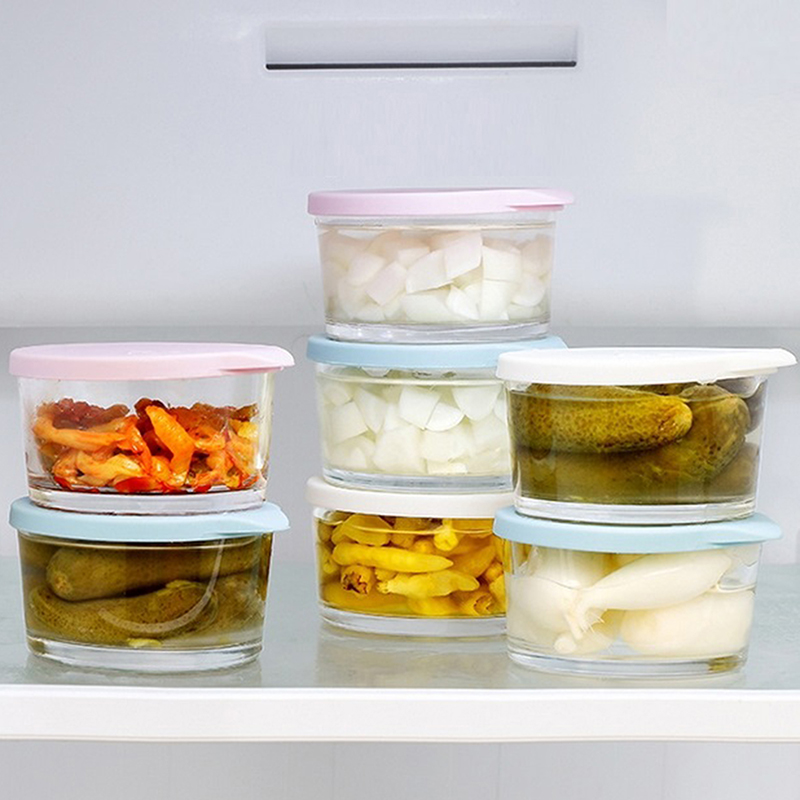 ●Microwave Safe Round Food Sto - Food Storage Glass Containers ulasan dan harga