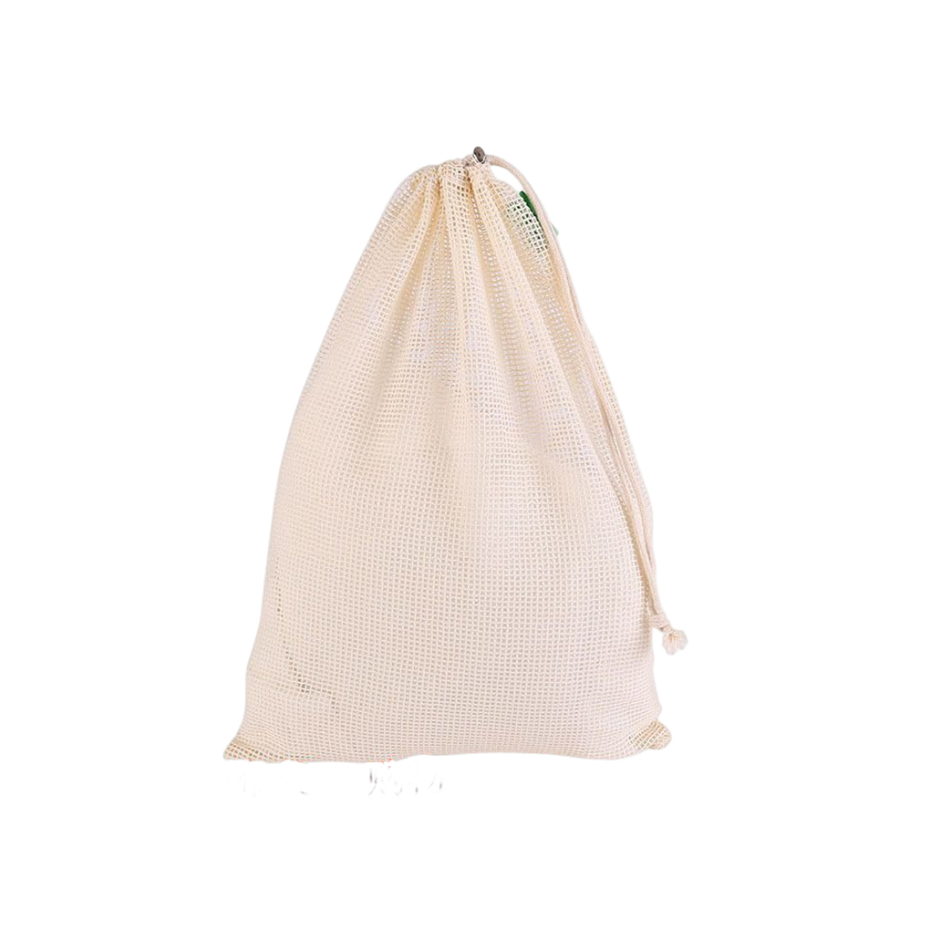 Drawstring Mesh Bag Fruit Net  - Food Storage Net ulasan dan harga