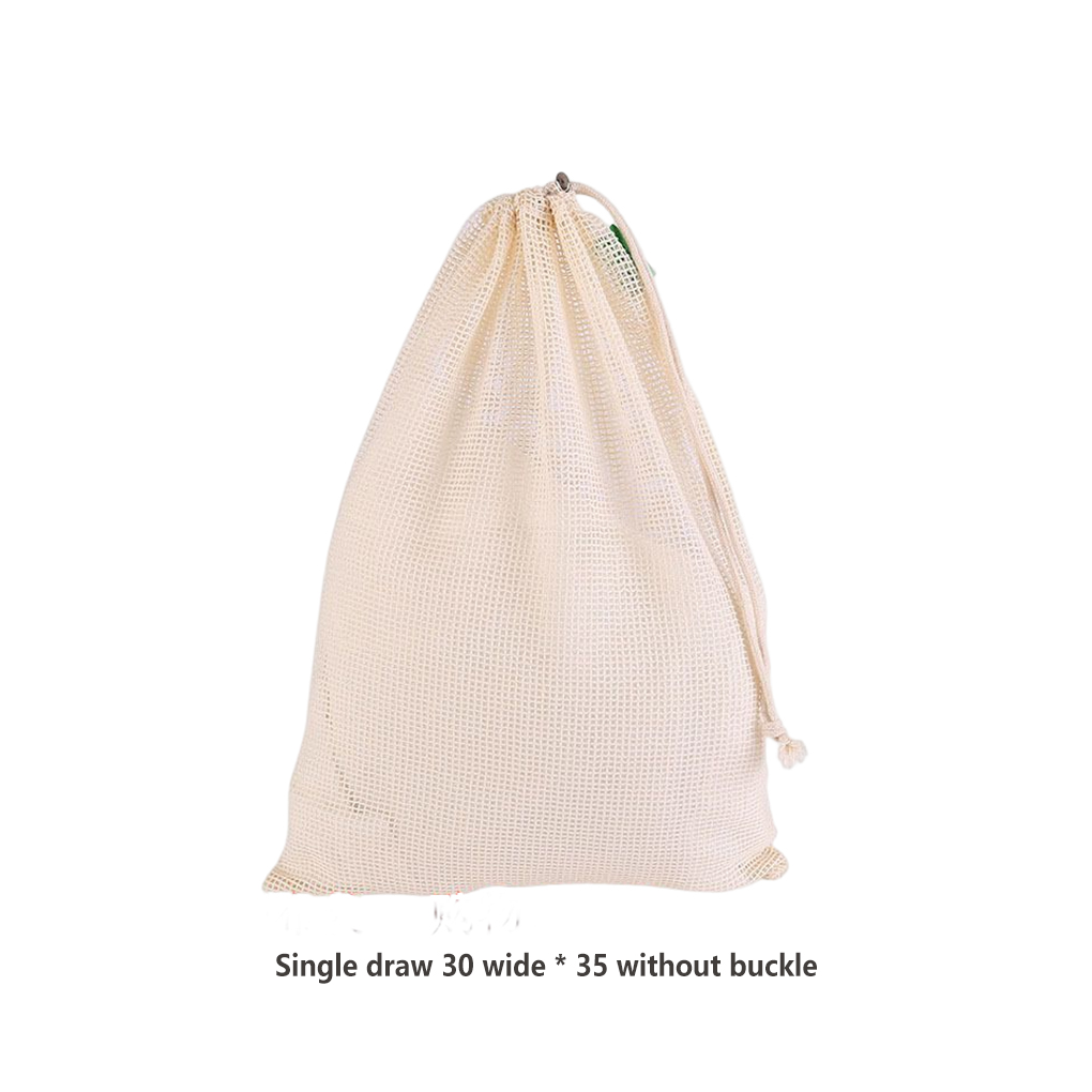Drawstring Mesh Bag Fruit Net  - Food Storage Net ulasan dan harga