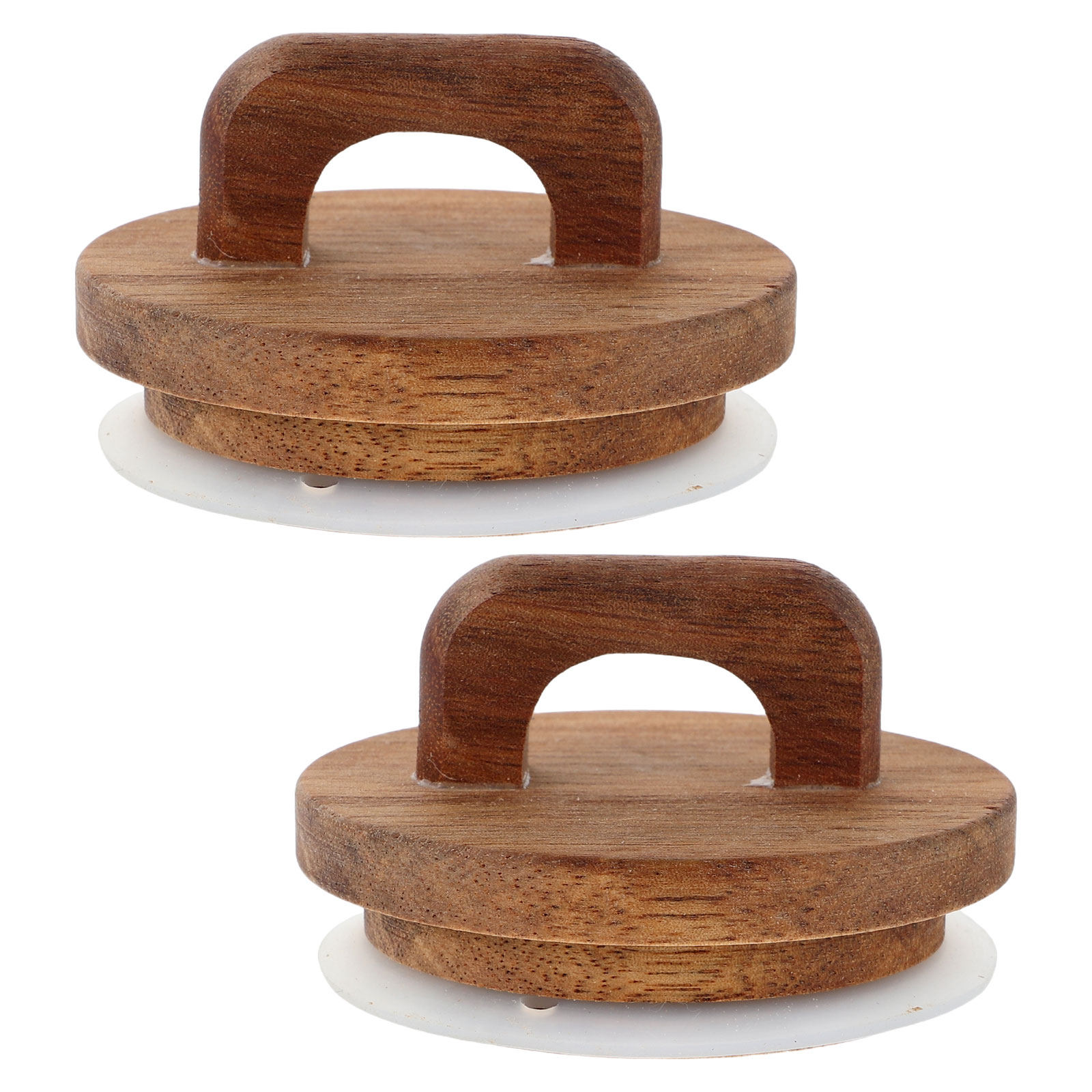 2Pcs Airtight Wood Wide Mouth  - Food Storage Jars & Containers ulasan dan harga