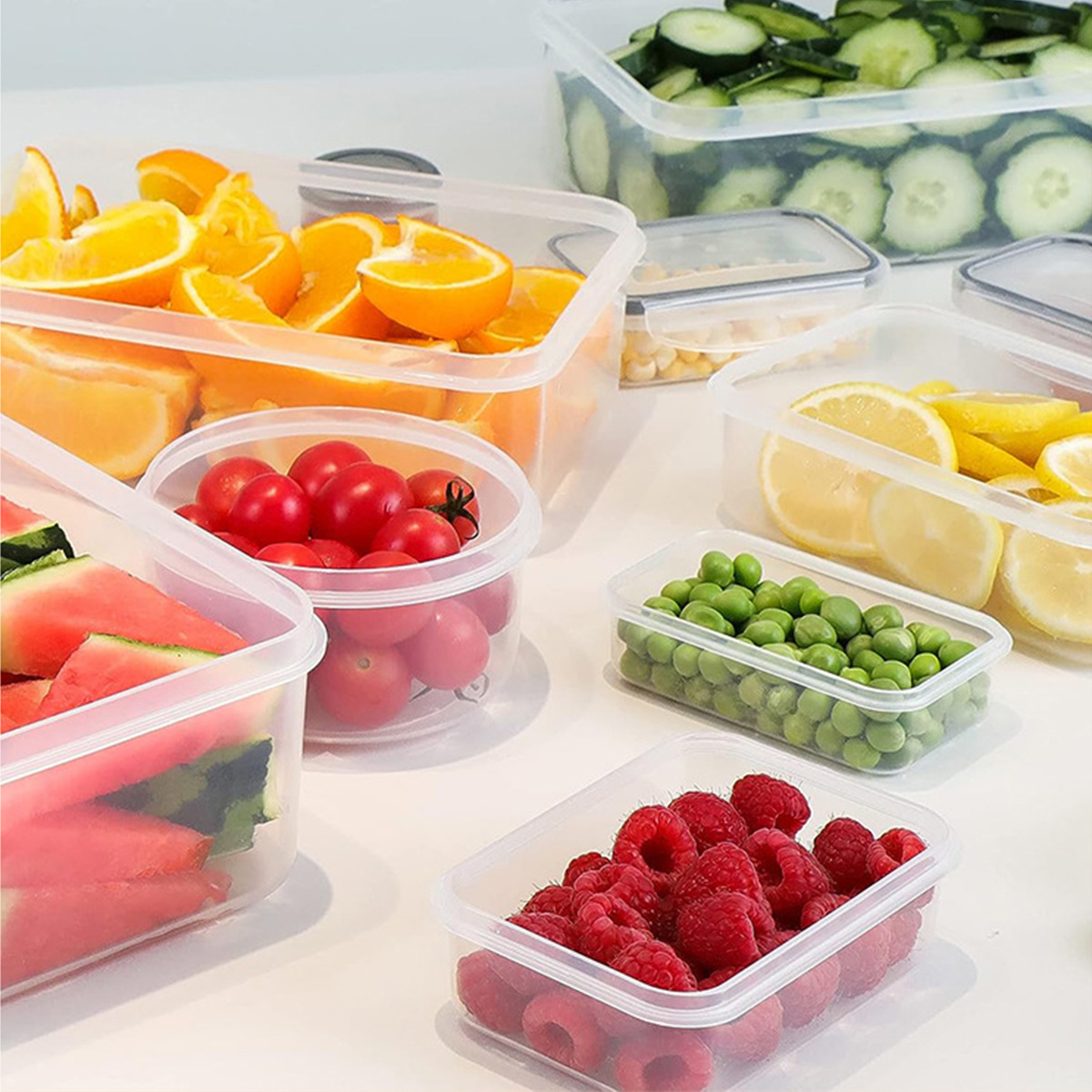 24Pcs/set Food Storage Box Set - Food Storage Containers Plastic Box ulasan dan harga