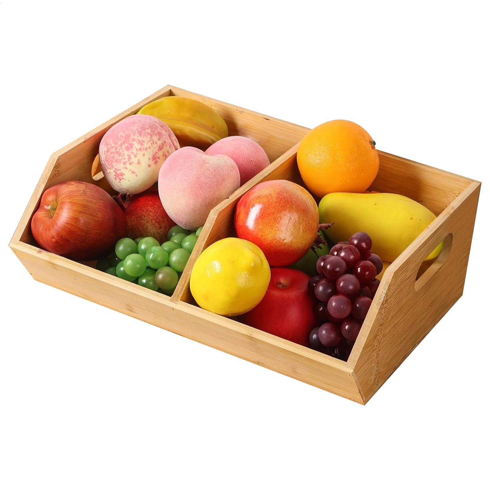 Pantry Storage Bins Wooden Con - Stackable Pantry Bin ulasan dan harga