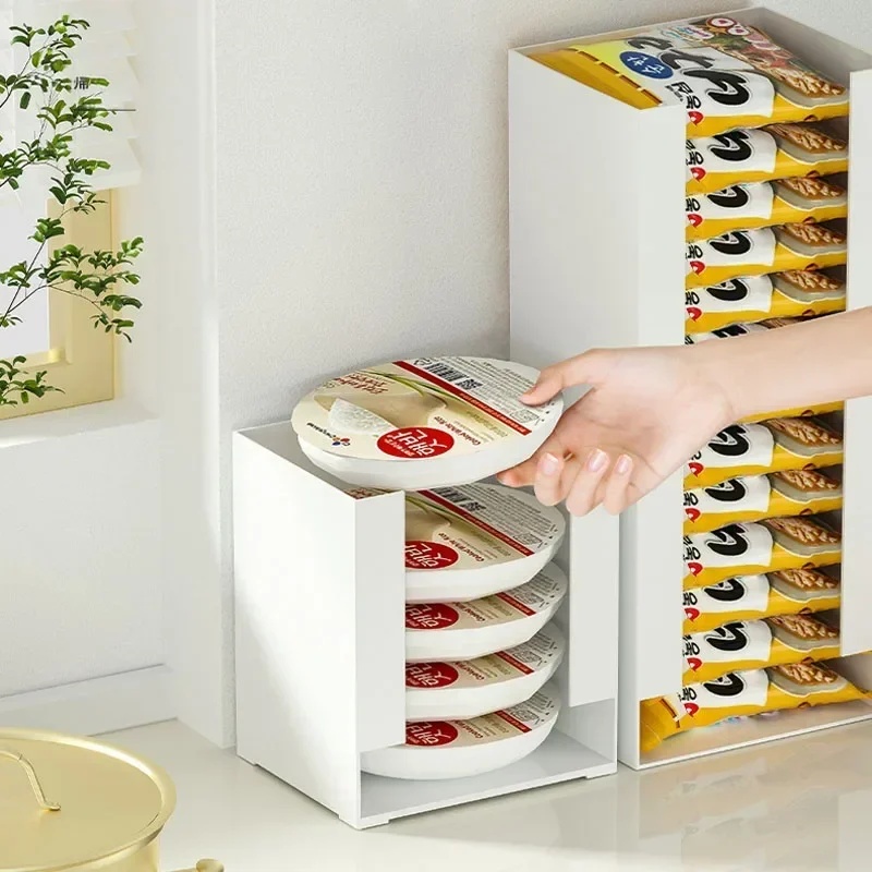 Instant Noodle Storage Box Mul - Stackable Pantry Bin ulasan dan harga
