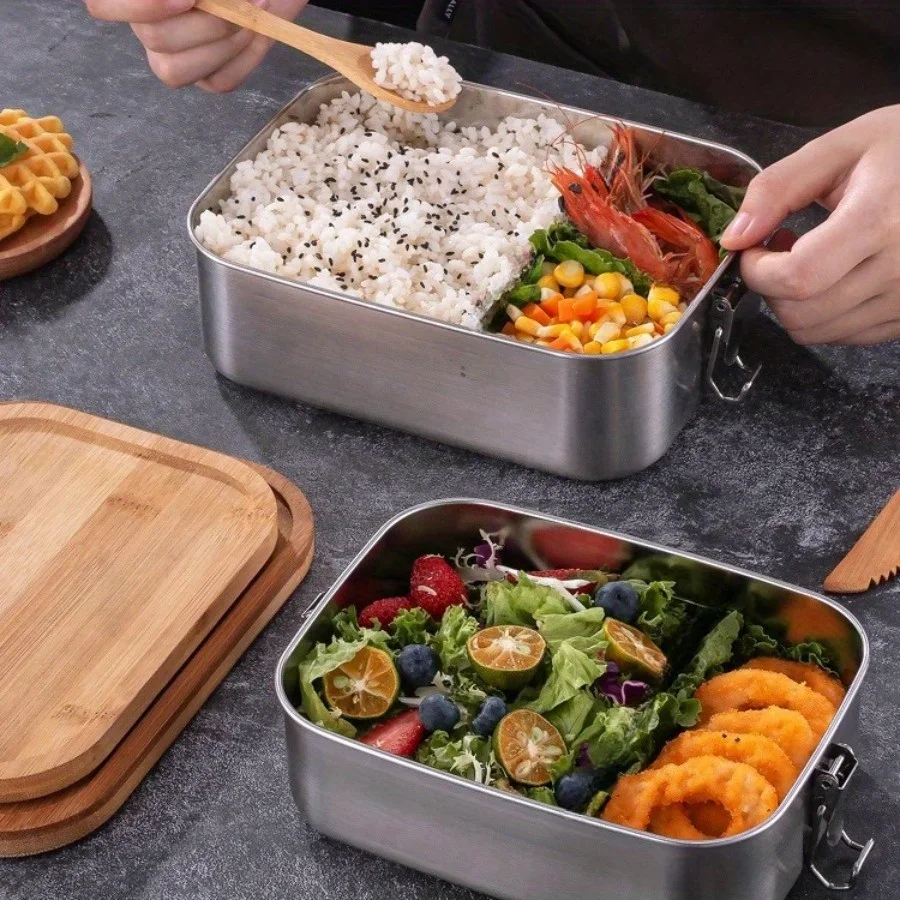New 304 Stainless Steel Bamboo - Food Storage Warehouse ulasan dan harga