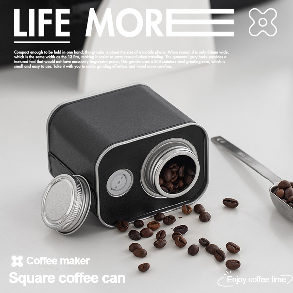 Coffee Bean Airtight Cans Outd - Food Storage Heat ulasan dan harga