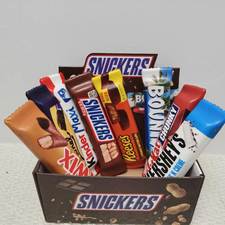 Blind Box Simulated Chocolate  - Food Storage Heat ulasan dan harga