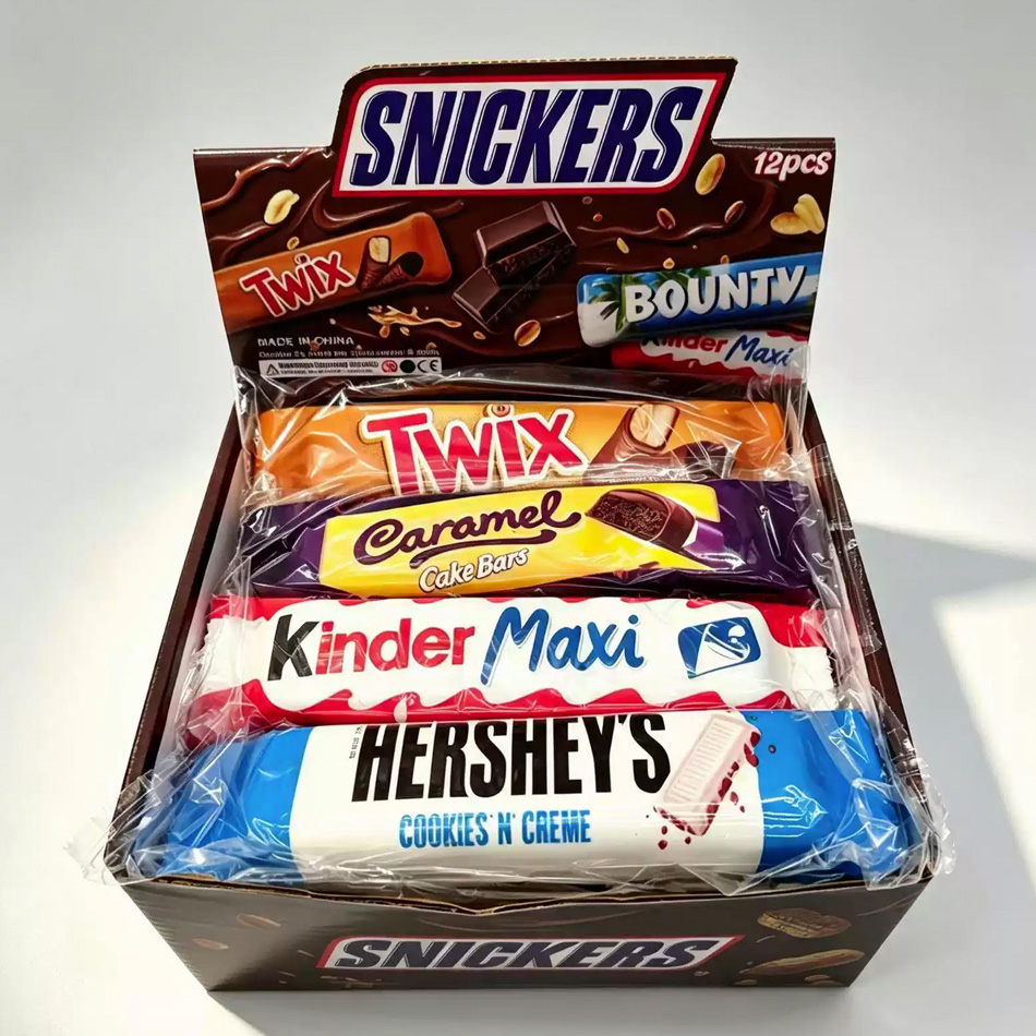 Blind Box Simulated Chocolate  - Food Storage Heat ulasan dan harga