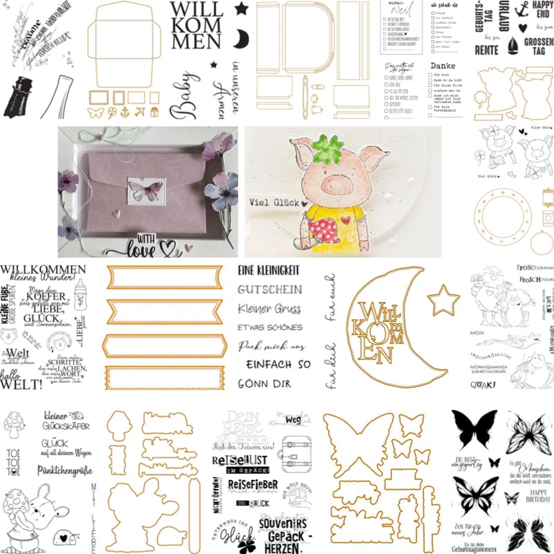 Baby Suitcase Stamps And Dies  - Food Storage For Baby ulasan dan harga