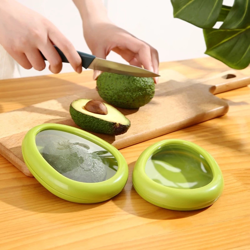 Transparent Avocado Fresh Keep - Food Storage Containers Plastic Box ulasan dan harga