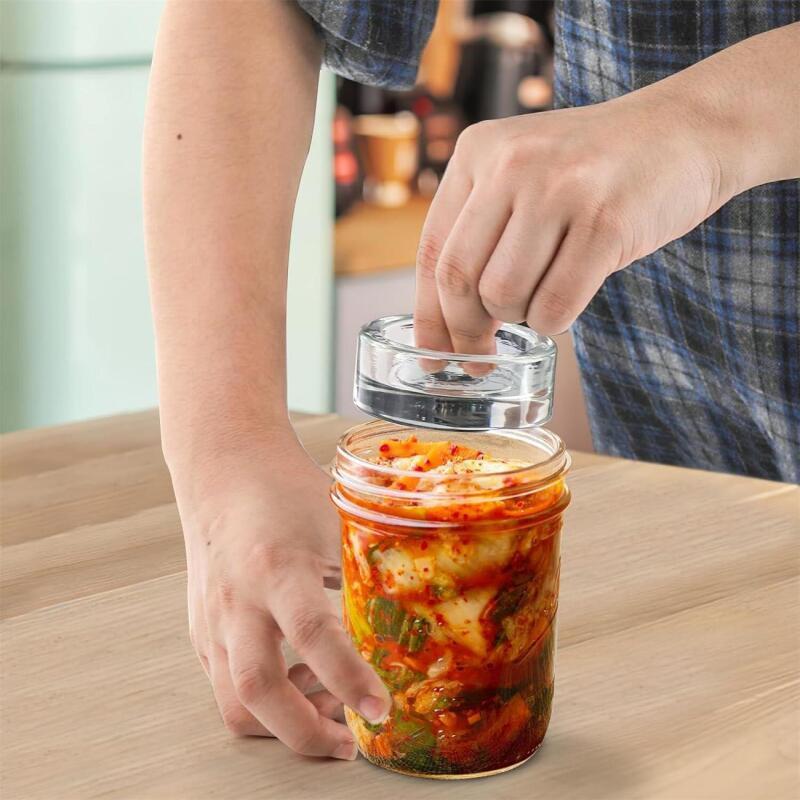 Wide Mouth Fermentation Weight - Food Storage Glass Containers ulasan dan harga