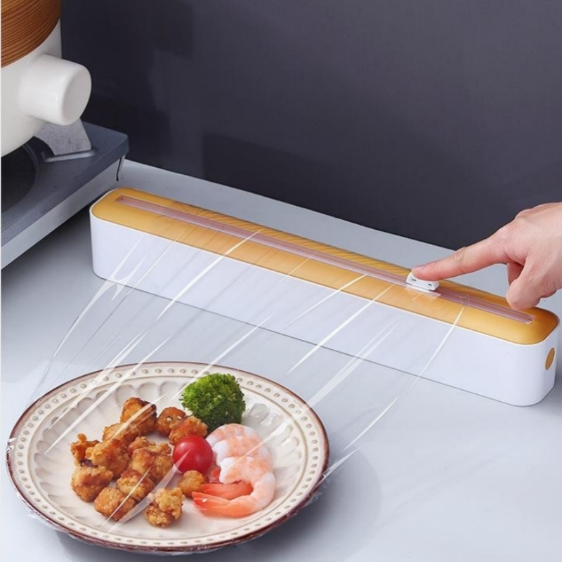 Food Plastic Cling Wrap Dispen - Food Storage Dispenser ulasan dan harga