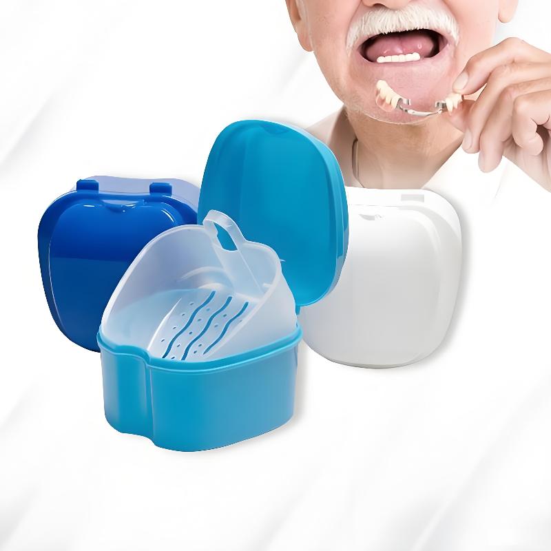 Denture Bath Box Food Grade De - Food Storage Net ulasan dan harga
