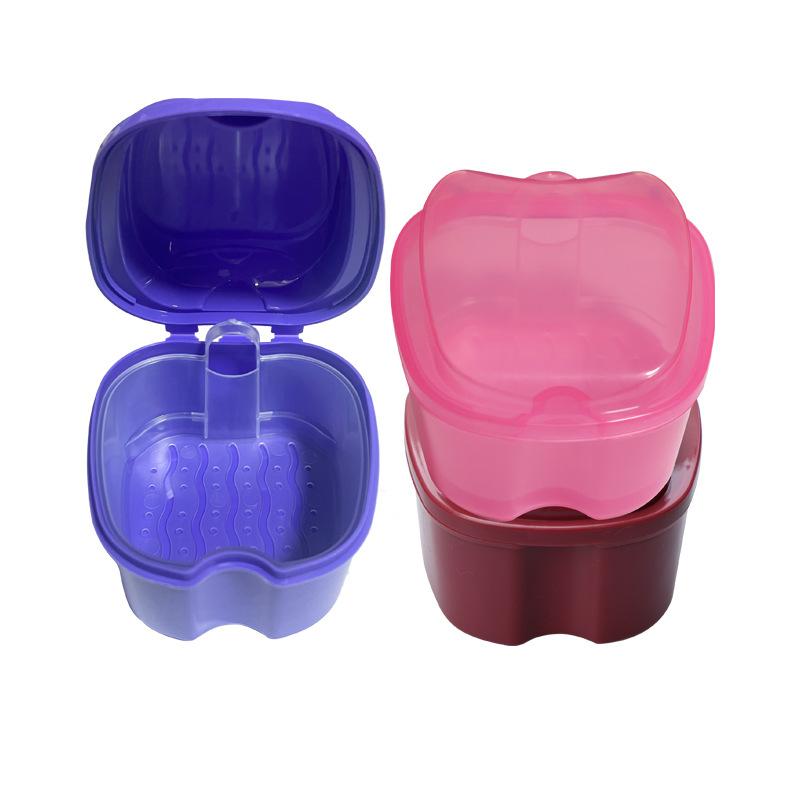 Denture Bath Box Food Grade De - Food Storage Net ulasan dan harga
