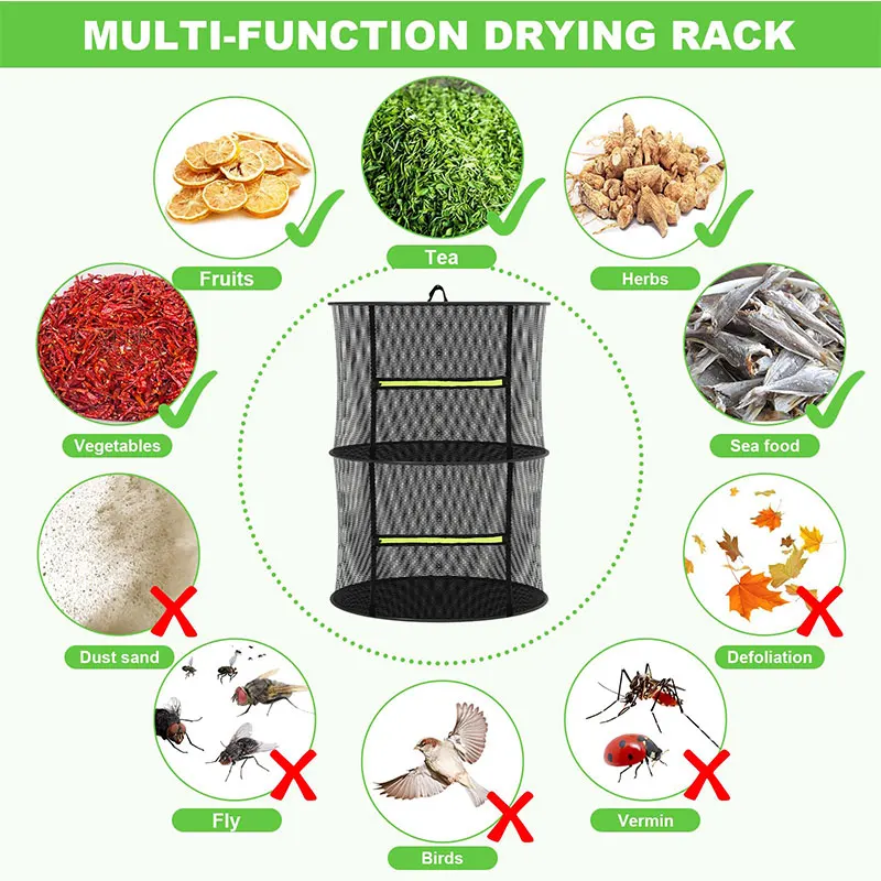 Food Drying Net Mesh Dryer for - Food Storage Net ulasan dan harga